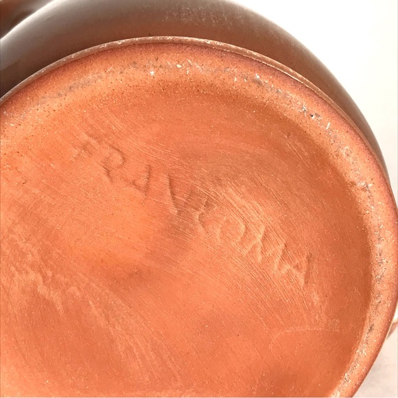 Vintage Frankona Pottery Mocha Handmade Pitcher - Picture 10 of 10